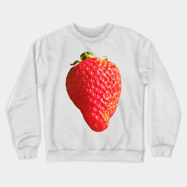 Strawberry Crewneck Sweatshirt by BlakCircleGirl